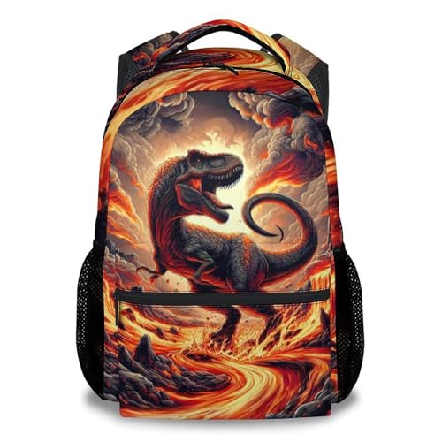 Backpack for Kids, 17 Inch Dinosaur Backpacks for Boys 5-7, Toddler Kindergarten Bookbag with Adjustable Shoulder Strap for Travel - color: Color3-1