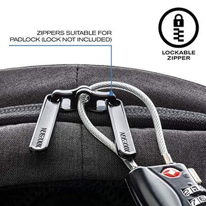 XDDesign HERO Small Anti-Theft Laptop Backpack 10.5L with 13.3" Laptop /12.9" Tablet Compartment | Slash-Resistant | Eco Friendly | Waterproof | Anti-shocked Travel Backpack w/USB Charging Port