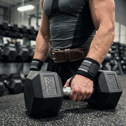 5-550 lb Rubber Hex Dumbbell Set, Heavy-Duty Free Weights for Home Gym Strength Training, Muscle Building & Full Body Workouts, No Rack Included - size: 65 lb