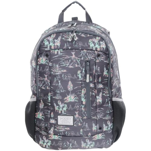 HOOEY Rockstar 20L Backpack - Compact Travel Backpack with Laptop Sleeve - Lightweight, Durable Daypack for Commuting, Hiking & Outdoor Use - Unisex Design (Charcoal/Grey) - color: Charcoal/Grey
