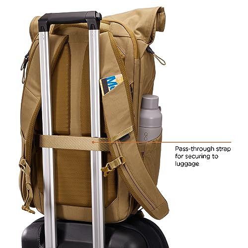 Thule Paramount 24L Backpack - Commuter Backpack with Padded Laptop Sleeve - Fits 16" laptops and 12" Tablets - Thoughtful Layout and Organization - color: Nutria, size: 24L