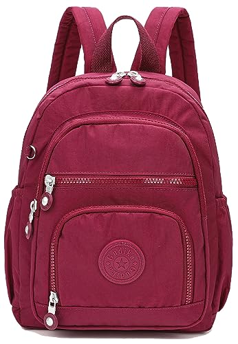Mini Hiking Waterproof Backpack Purse for Women and Men,Travel Backpack 5L - color: Purple