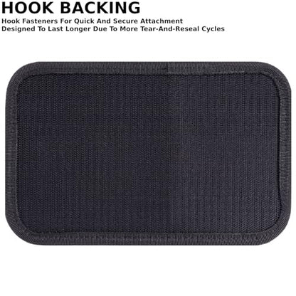 Tactical Bag Insert Panel Organizer, Modular Backpack Insert Organizer - color: Black