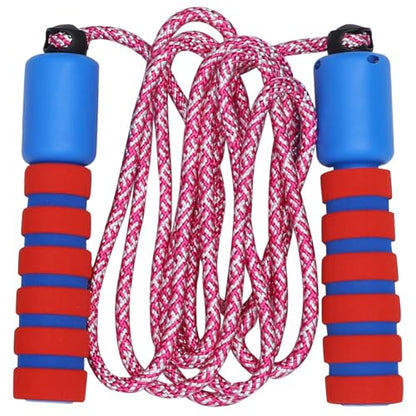 2pcs Counting Jump Rope for Electronic Skipping Rope with Digital Counter in Purple/pink and Red/blue Interactive Fitness for Indoor and Outdoor Exercise
