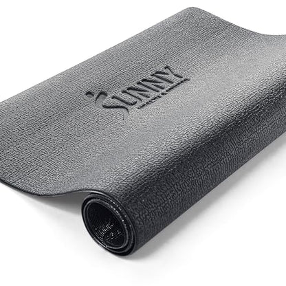 Sunny Health & Fitness Equipment Mat – Multiple Size Options – Non-Slip Floor Protection Pad for Treadmill, Bike, Elliptical, Yoga or Standing Desk and other Exercise Equipment - style: Extra Small 30”
