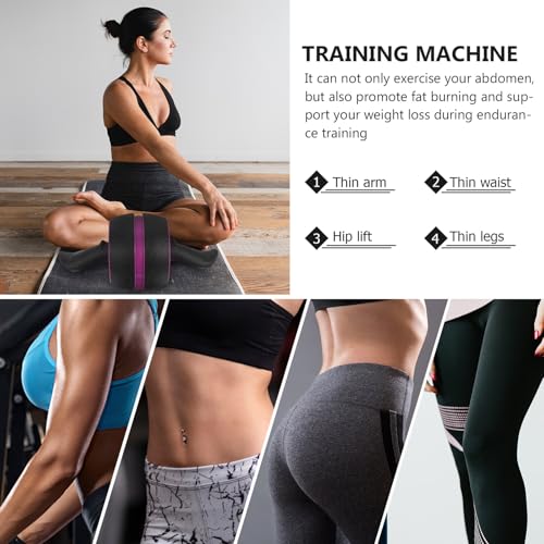 Mikikit Ab Roller Wheel for Exercise with Automatic Rebound and Extra Mat Non-skid Core Strength Training Equipment for Home Fitness and Abdominal Workout
