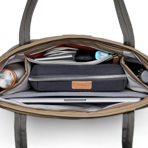 Bellroy Tokyo Wonder Tote (12L laptop tote bag, fits 14” laptop) - Khaki - color: Khaki