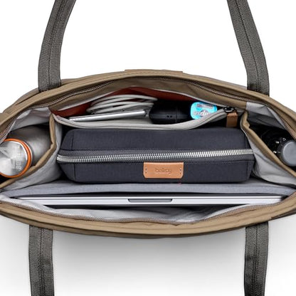 Bellroy Tokyo Wonder Tote (12L laptop tote bag, fits 14” laptop) - Khaki - color: Khaki