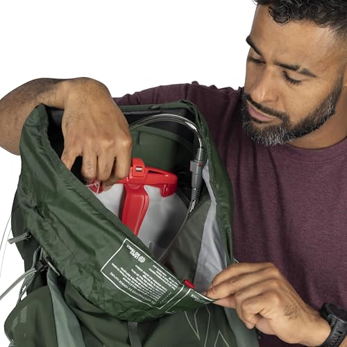 Osprey Talon 44L Men's Lightweight Hiking Backpack - Daypack for Travel & Camping, Black/Coal Grey, L/XL - color: Black/Coal Grey, size: Large-X-Large