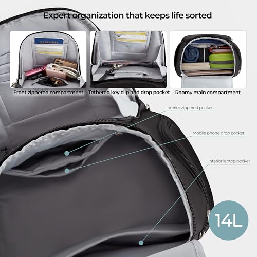 Travelon Anti-Theft Classic Backpack - color: Black