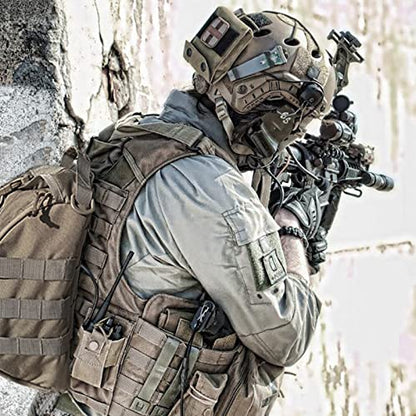 Tactical Helmet Bag Pack,Multi-Purpose Molle Storage Military Carrying Pouch for Sports Hunting Shooting Combat Helmets. …