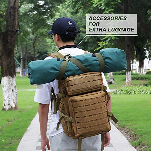 MAGARROW 1.5" Utility Straps with Buckle Adjustable, 4-Pack (Army Green, 9.5 feet Long) - color: Army Green, size: 1.5 in x 9.5 ft