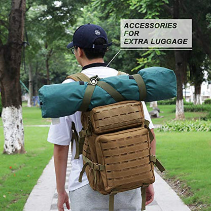 MAGARROW 1.5" Utility Straps with Buckle Adjustable, 4-Pack (Army Green, 9.5 feet Long) - color: Army Green, size: 1.5 in x 9.5 ft