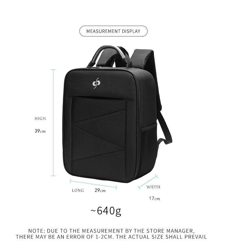 Coyktonty Backpack/Carrying Case For DJI Avata 2 drone Portable travel shoulder bag,Avata 2 (Goggles 3/DJI FPV Remote Control) Drone Accessories