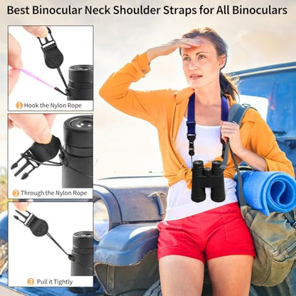 FIEIL Universal Shoulder Strap, Sandwich Mesh Padded Neck Lanyard, Replacement Comfortable Bag Strap for Camera, Cellphone Tablet,iPad, Laptop, Luggage Bag, Binocular(Prussian Blue) - color: Prussian Blue
