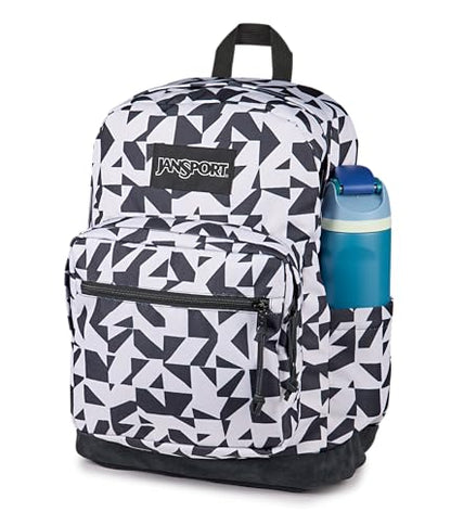 JanSport Right Pack Backpack - Durable Daypack with Padded 15 Laptop Sleeve, Spacious Main Compartment & Integrated Water Bottle Pocket - Groovy Grids - color: Groovy Grids
