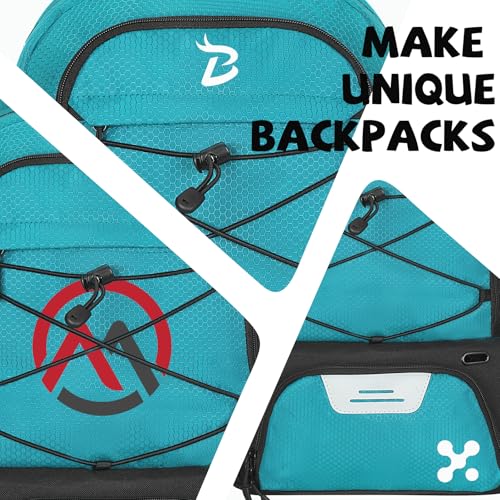 Goloni 35L Basketball Bag,Basketball Backpack with Shoe and Ball Compartment,Backpack for Soccer, Volleyball - color: Lake Blue