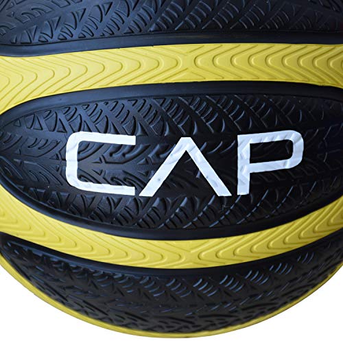Cap Barbell Medicine Ball - style: 8 lb, Yellow