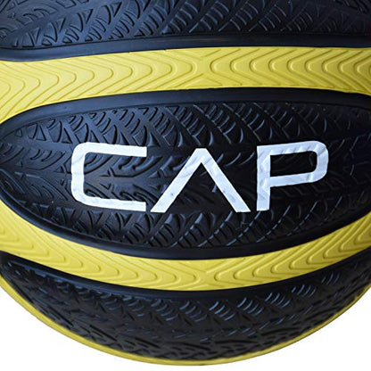 Cap Barbell Medicine Ball - style: 8 lb, Yellow