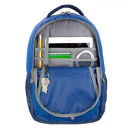 Eddie Bauer Adventurer Backpack with Organization Compartments and Hydration/Laptop Compatible Sleeve, Adventurer - True Blue, 25L - color: Adventurer - True Blue, size: 25L