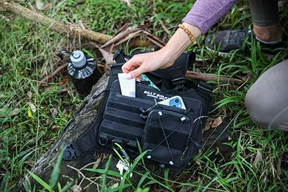 Billy Bale Sports Chest Bag – Lightweight, Outdoor Water-Resistant Adjustable EDC Front Tactical Pack for Hunting, Hiking, Running, Cycling, Travel - Compact & Durable Vest For Men & Women