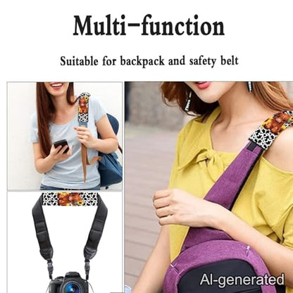 Dreaweet Seat Belt Cover Pad Highland Cow Car Accessories Seat Belt Covers for Kids Soft Seatbelt Covers Cushion Shoulder Strap Pad for Bag Backpack - color: Highland Cow