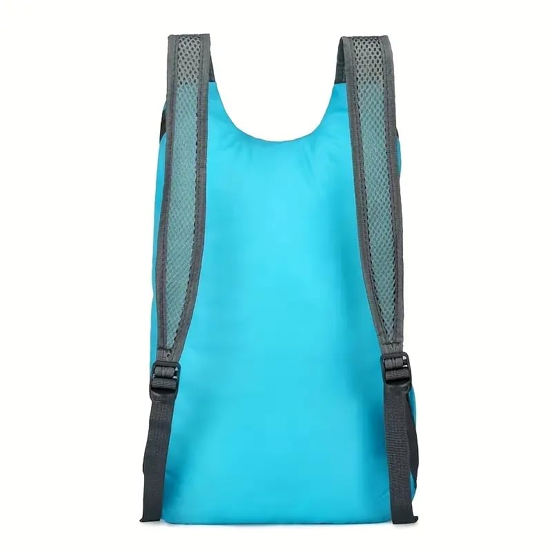 1PC Multifunctional Outdoor Folding Backpack - Lightweight, Waterproof, Durable for Hiking, Riding, and Travel, Grey - color: Grey
