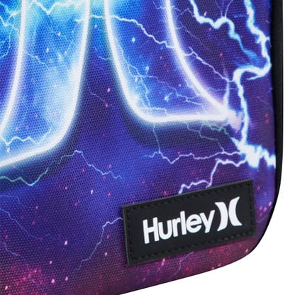 Hurley Unisex-Kids Graphic Backpack, Lightening, One Size - color: Lightening