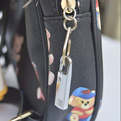 Zipper Pull Tab Replacement Metal Zipper Extension Handle Mend Fixer for Luggage Backpack Suitcase