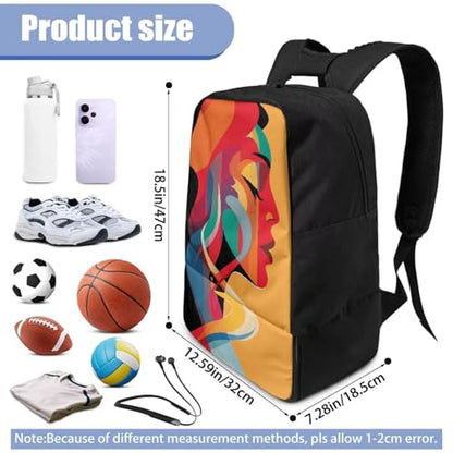 Basketball Backpack With Separate Ball Compartment And Shoes Fit Basketball Volleyball Football - color: Art