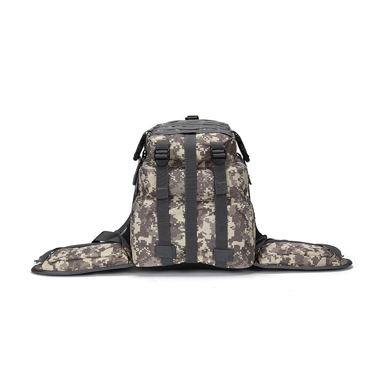 Camo hunting backpack，small tactical backpack, military backpack for men， camping backpack, 3-day bag(Acu Camo) - color: Acu Camo