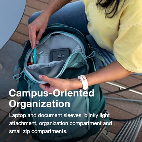 Osprey Axis Laptop Backpack – Sleek Everyday Pack with Laptop Sleeve, Water Bottle Pockets & Compression Straps - color: Barley Brown