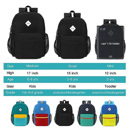STEAMEDBUN Toddler Backpack for Boys 2-4, Kindergarten & Preschool Mini - color: Black, size: Mini - 12"H