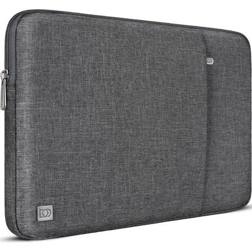 DOMISO Laptop Case Laptop Sleeve Cover for 16 inch MacBook Pro M4/M3/M2/M1 Pro/Max A3403 A3186 A2991 A2780 A2485 A2141,Compatible with 15.6 inch HP Lenovo Dell XPS 16,Dark Grey - color: Dark Grey, size: 15.6 inch