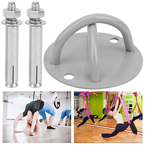 Ceiling Anchor Wall Mount Bracket, Yoga Trapeze Ceiling Hooks and Battle Rope Anchor Ceiling Mount, Suspension Straps Yoga Swing Brackets Resistant Trainer, Fixed Plate Expansion Screw Mount
