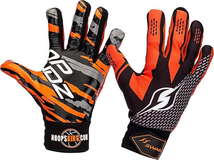 HOOPSKING Hoop Handz Basketball Weighted Training Gloves (Anti-Grip), Over 3 lbs. Per Pair, More Powerful Dribbling - size: Adult Large