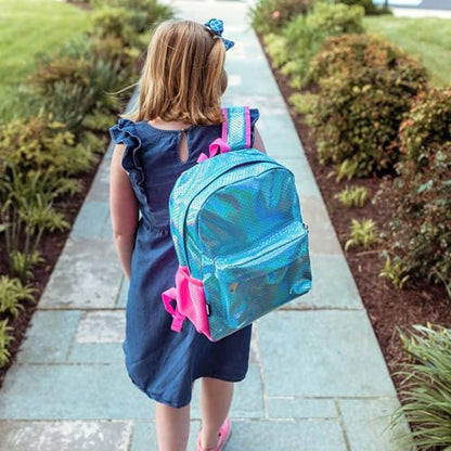 Wildkin 16-inch Kids Backpack – Durable, Padded & Spacious School Bag for Boys & Girls - Mermaid Scales - color: Mermaid Scales