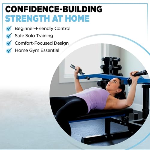Stamina Strength Training Machine Chest Press and Leg Extension Curl Home Gym Equipment Adjustable - size: Chest Press