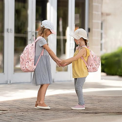 JAN & JUL Little Xplorers Kids' Backpack (Pink Rainbow, One Size) - color: Pink Rainbow