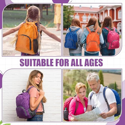Jexine 10 Pcs Backpacks in Bulk 16.5 Inches Back Pack Basic Backpack for Adult Lightweight Outdoor Travel Book Bags(Urban Gem) - color: Urban Gem
