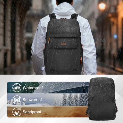 MOSISO Camera Backpack, DSLR/SLR/Mirrorless Large Camera Bag, Black