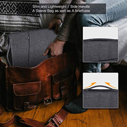 13.3 Inch Laptop Sleeve for HP ProBook 13.3/EliteBook 830, Dell Latitude 5300, ASUS Acer Lenovo 13 inch Notebook Computer Case Bag, Space Grey - color: Space Grey, size: 13.3-13.6 Inch