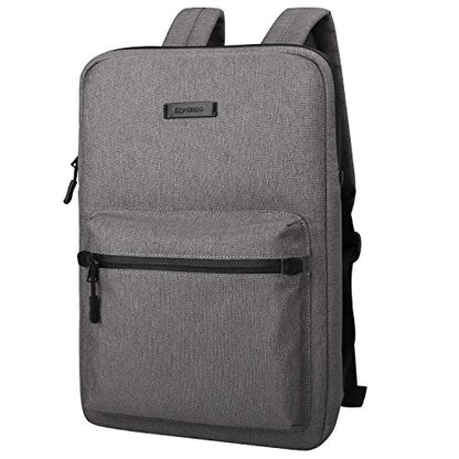 Backpack for Men Women Business Slim Backpack Computer Bags Lightweight Laptop Bag - for 14 15 15.6 20 inch Macbook - color: Dark Grey