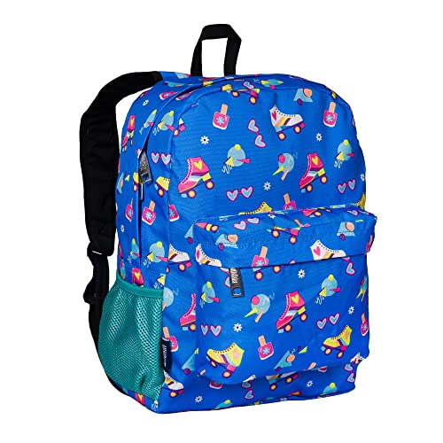 Wildkin 16-inch Kids Backpack – Durable, Padded & Spacious School Bag for Boys & Girls - Rad Roller Skates - color: Rad Roller Skates