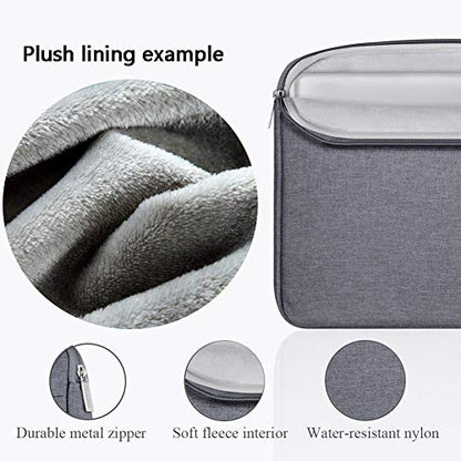 Voova Laptop Sleeve Carrying Case 15.6 16 Inch,Slim Computer Cover Bag Compatible with MacBook Pro 15/16, Dell xps 15,15-16 Inch HP Dell Asus Acer Laptop, Grey - color: Grey, size: 15.6-16 Inch