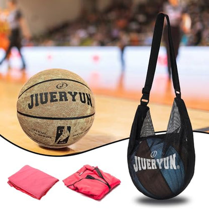 Soccer Backpack, Soccer Bag Sport Equipment Bags Fit Basketball Volleyball Football - color: black out