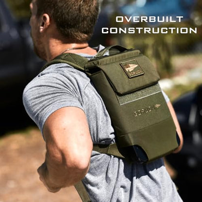 GORUCK Ruck Plate Carrier 3.0 - Streamlined Weighted Rucking Backpack w/Ergonomic Back Support & Extra Padded Straps - Compatible Ruck Plates, Ranger Green - color: Ranger Green