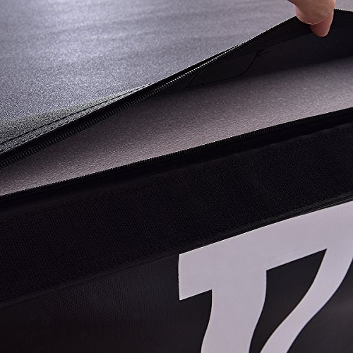 MAT EXPERT 3 in 1 Plyometric Box, Jumping Box with Foam for Jump Training and Conditioning, PVC Soft Foam Jumping Box, Plyometric Exercise Fitness Safe Box