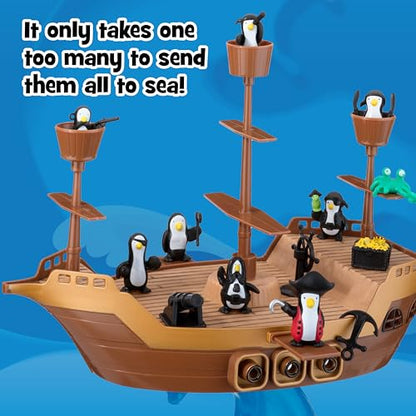 Don’t Rock the Boat Board Game-Kids Games, Family Games for Kids and Adults, Board Games for Family Night, Multi-Player Board Games, Builds Hand & Eye Coordination, Balancing Toy, Ages 5+ - style: Dont Rock the Boat