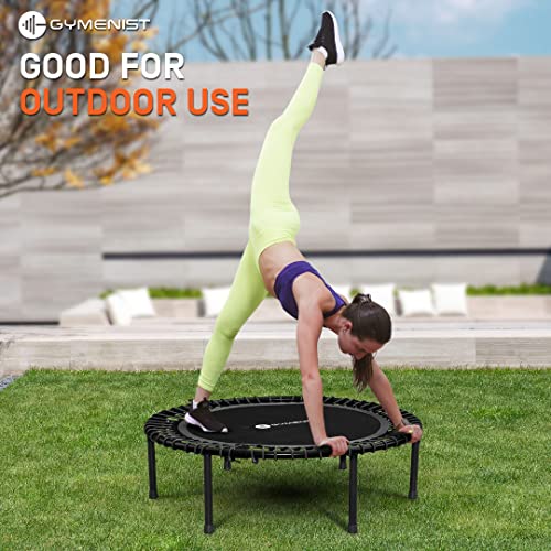 GYMENIST Fitness Trampoline - color: Black